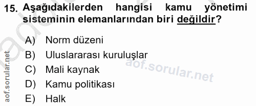 Soru 15
