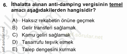 Soru 6