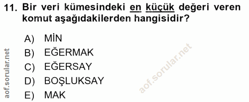Soru 11