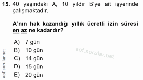Soru 15