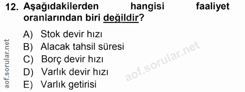 Soru 12