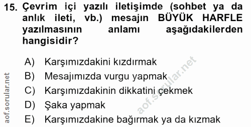 Soru 15