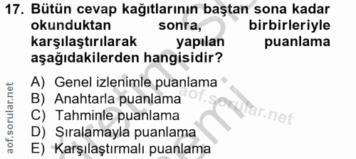 Soru 17
