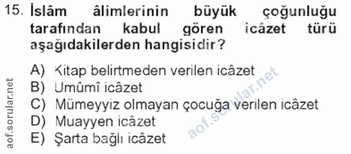 Soru 15