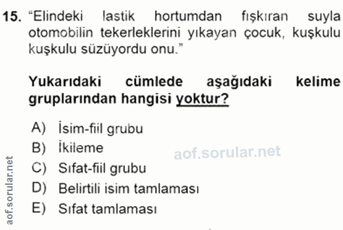 Soru 15