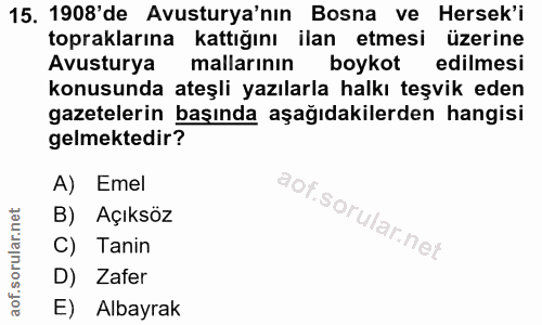 Soru 15
