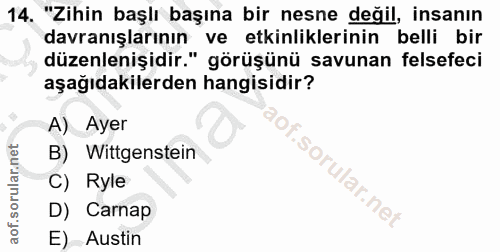 Soru 14