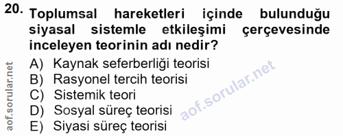 Soru 20