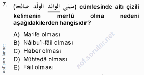 Soru 7