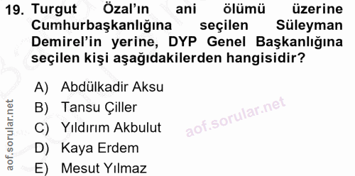 Soru 19
