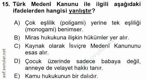 Soru 15