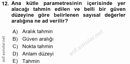 Soru 12