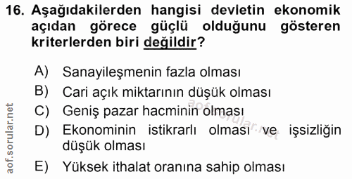 Soru 16
