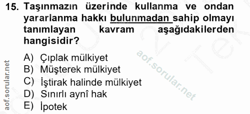 Soru 15