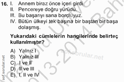 Soru 16
