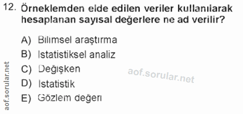 Soru 12