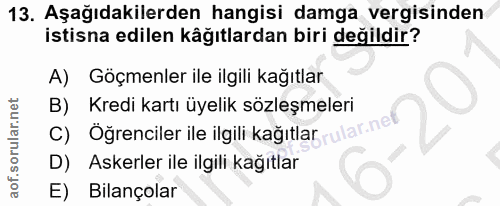 Soru 13