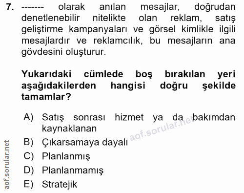 Soru 7