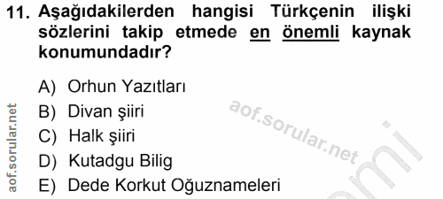 Soru 11