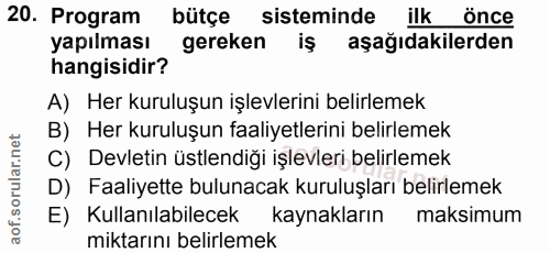 Soru 20
