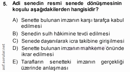 Soru 5