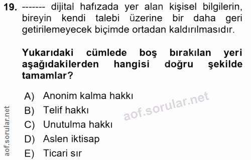 Soru 19