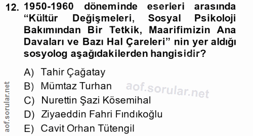 Soru 12