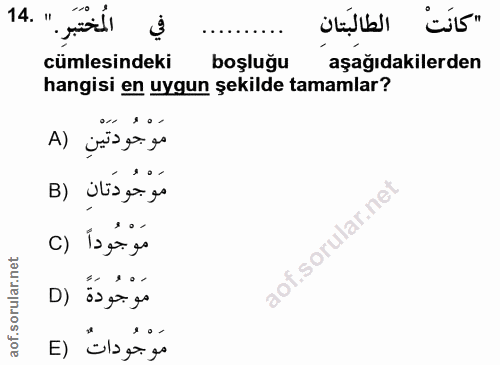 Soru 14