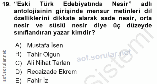 Soru 19