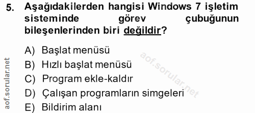 Soru 5