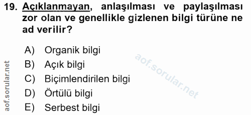 Soru 19