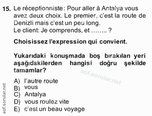 Soru 15