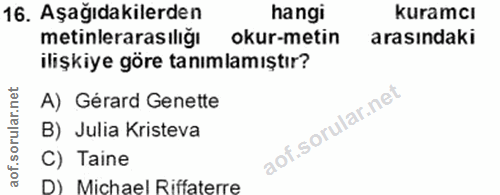 Soru 16