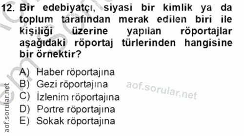 Soru 12