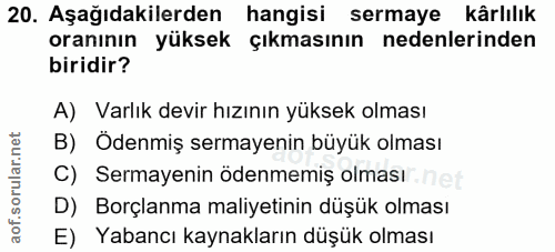 Soru 20