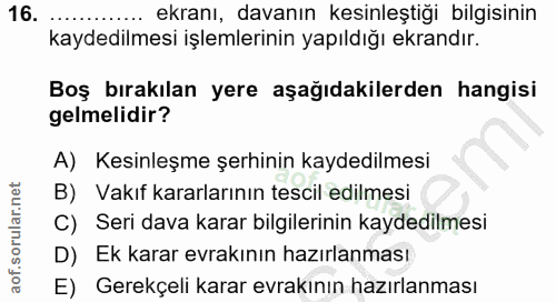 Soru 16