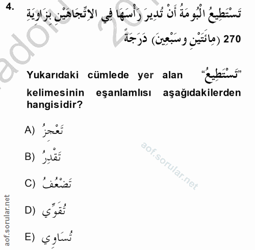 Soru 4