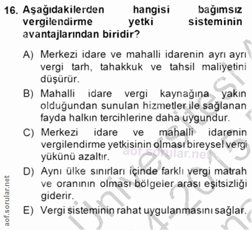 Soru 16