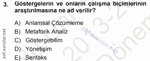 Soru 3