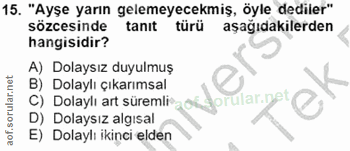 Soru 15