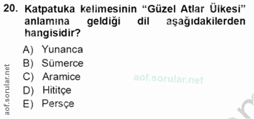 Soru 20