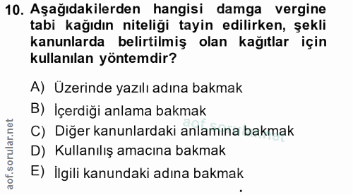 Soru 10