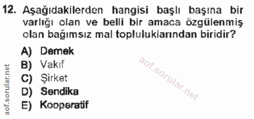Soru 12