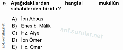 Soru 9