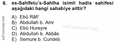 Soru 6