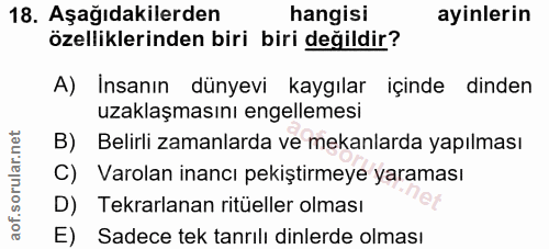 Soru 18