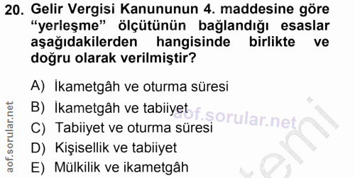 Soru 20
