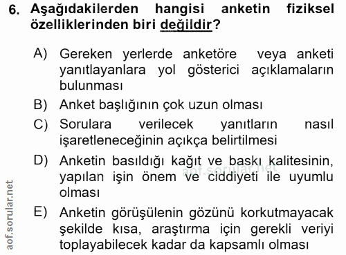 Soru 6