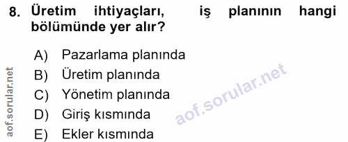 Soru 8
