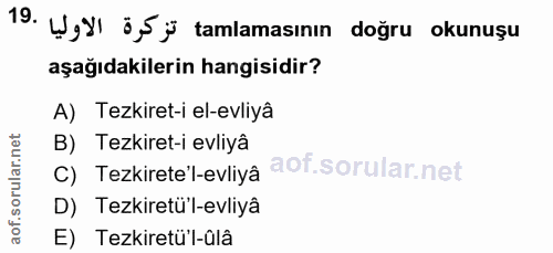Soru 19